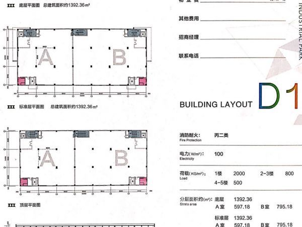 厂房正门图