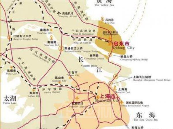 上海周边成熟开发区—启东高新区500亩工业用地招商