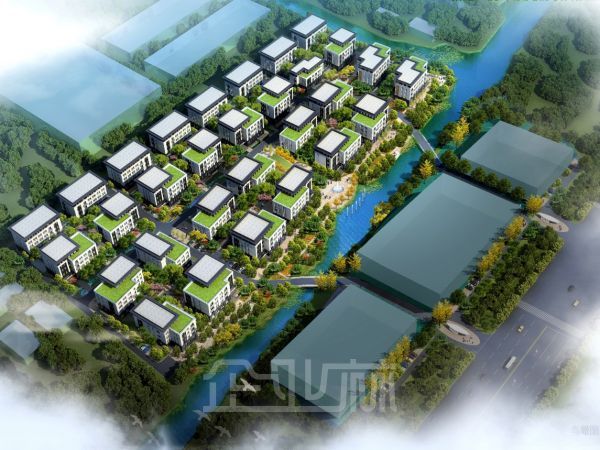 厂房正门图