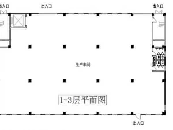 50年产权工业厂房,双证齐全可贷款。